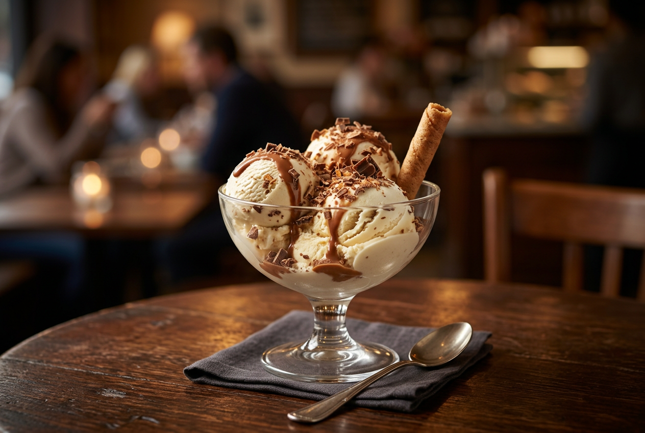 Ice Cream at Hunger Station